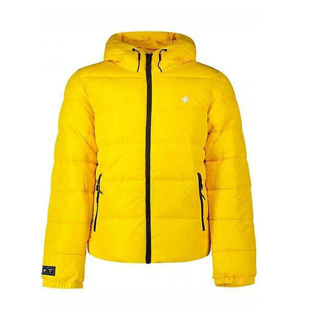 Superdry Men’s Sports Puffer Jacket Nautical Yellow