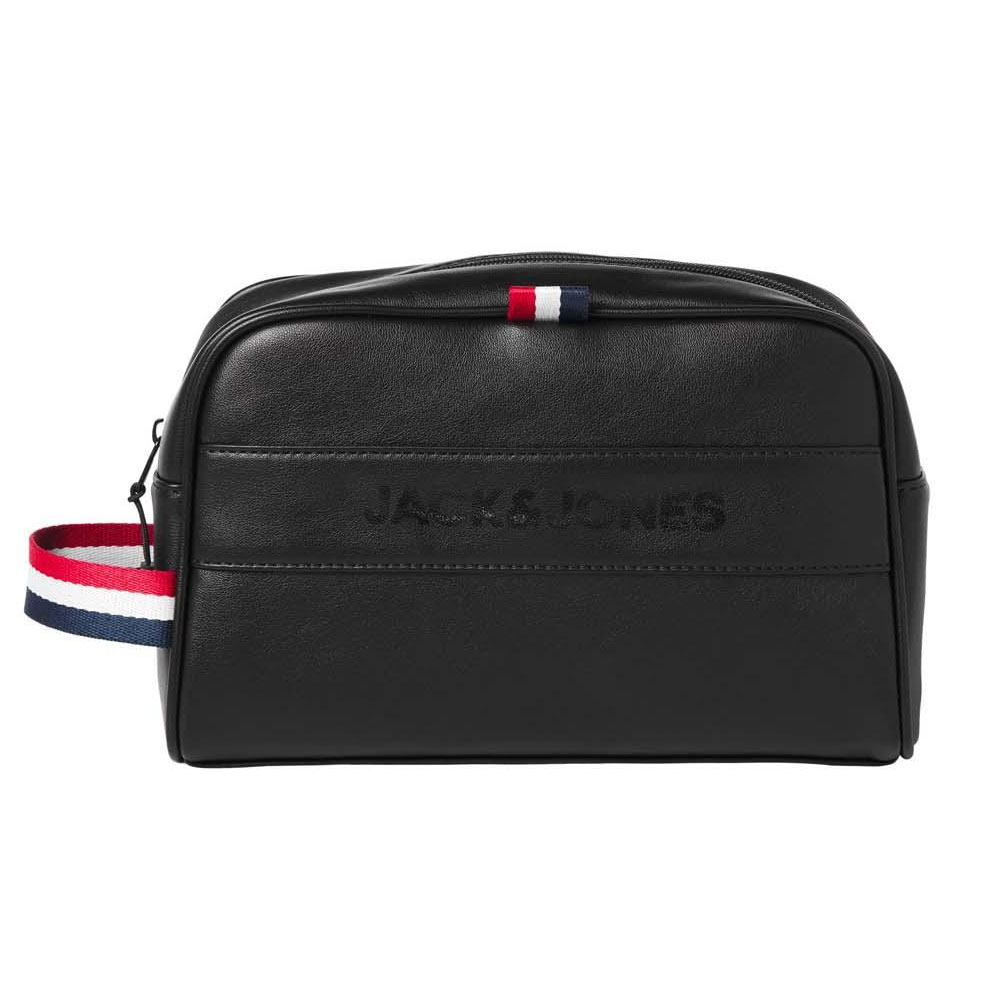Jack & Jones Men’s Jacjose Toiletry Bag Black