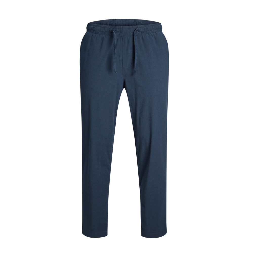 Jack & Jones Ανδρικό Παντελόνι Chino Pants Jpstace Jjbreeze Linen Navy Blazer