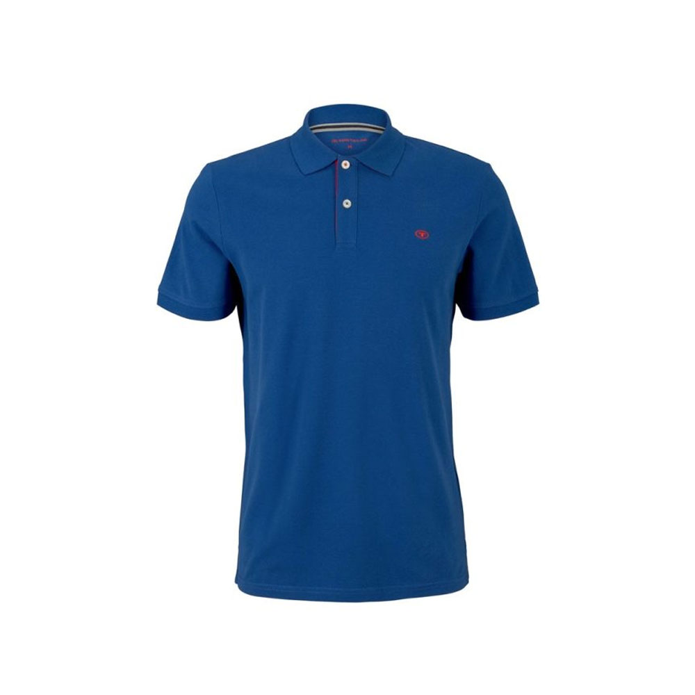 Tom Tailor Blue Basic Store Rainy - Polo Icon Men\'s Sky T-shirt